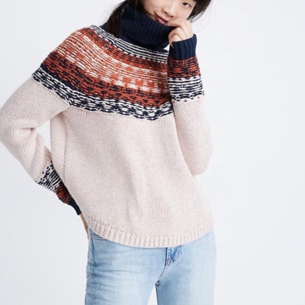 Madewell Fairy Isle Sweater